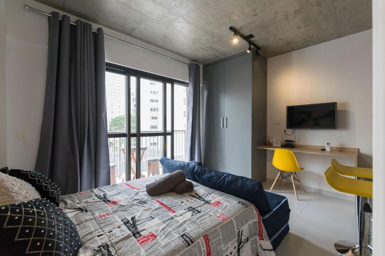 Apartamento Lindo Studio Arouche 711 São Paulo Exterior foto