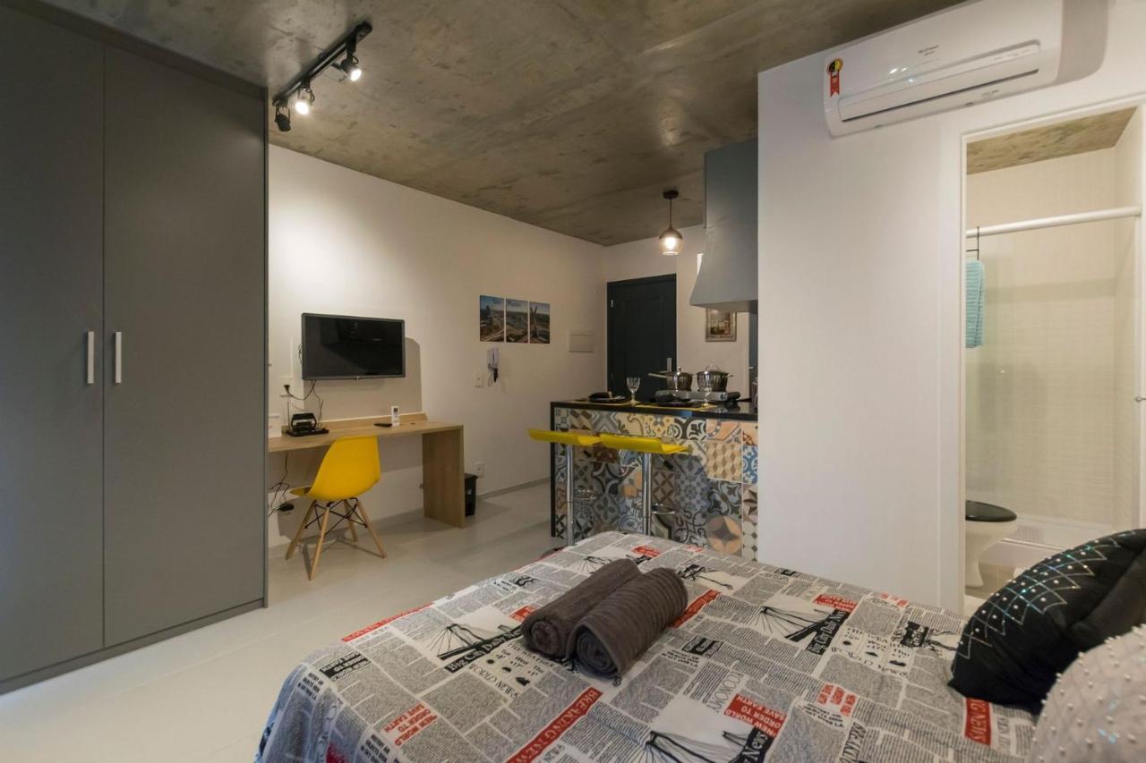 Apartamento Lindo Studio Arouche 711 São Paulo Exterior foto
